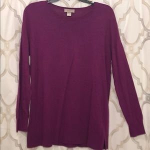 Purple Loft Long Sleeve Top